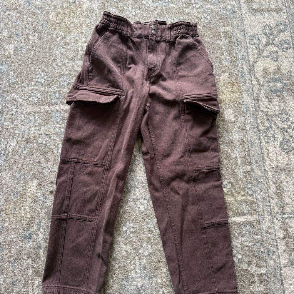 PacSun Dark Brown Cargo Pants
